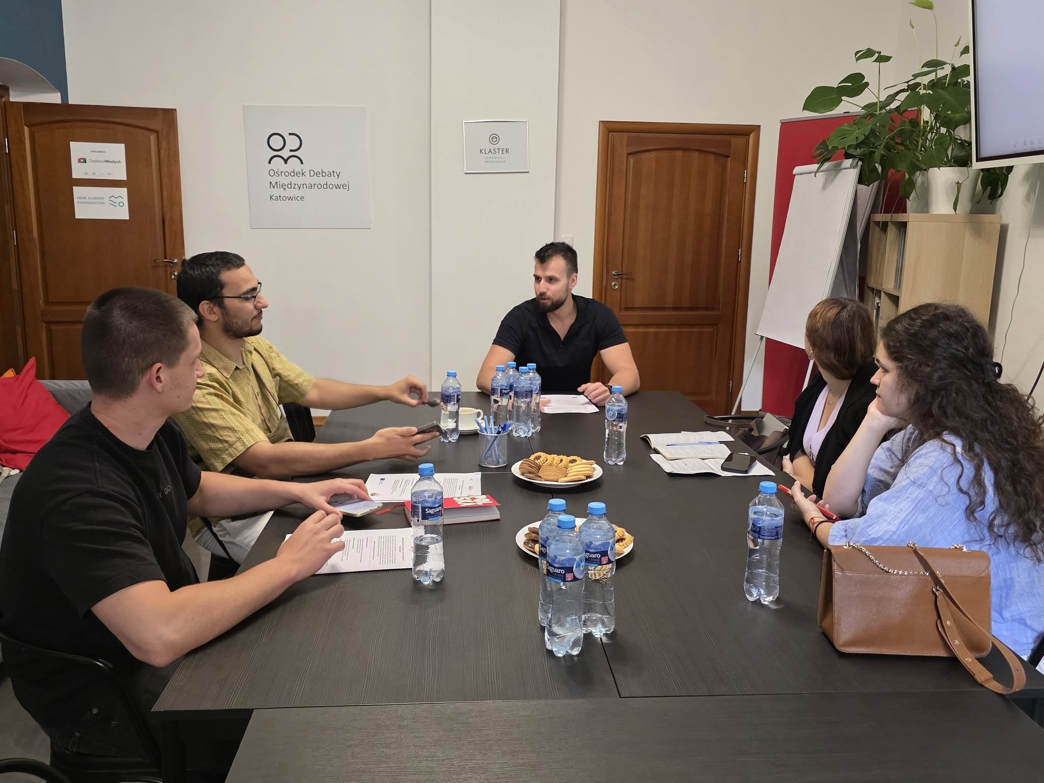 ERC project kick-off in Katowice — partners from Poland, Bulgaria and Romania during the meeting